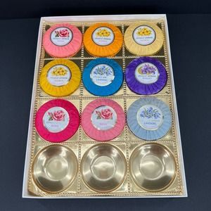 9 Abepur Germany rose Jasmin violet vintage soaps